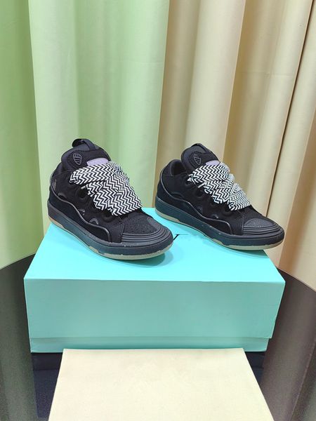 

summer charms walk loafers casual shoes men womens mental decor chic designer luxury flats slip on thick sole buckle flat heel comfort train, Black