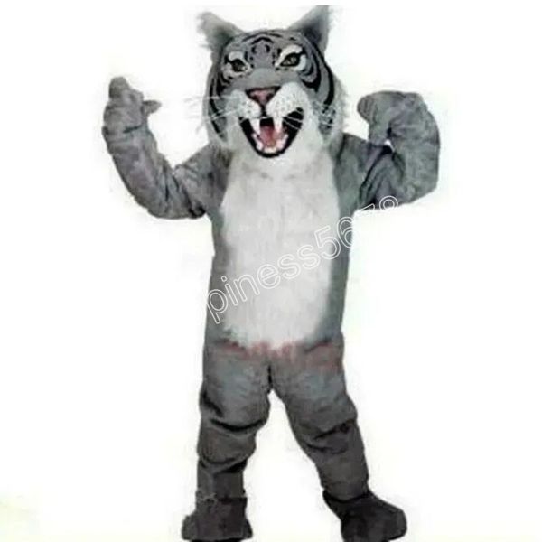 

furry tiger mascot costume customization theme fancy dress ad apparel festival dress, Red;yellow