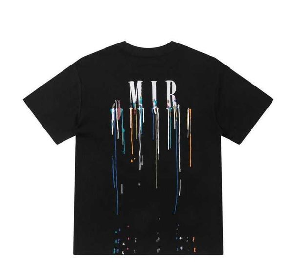 

summer men's t-shirts quality designer men amirs t-shirt print t-shirts short sleeve casual letter t-shirt loose men's tee crewnec, White;black