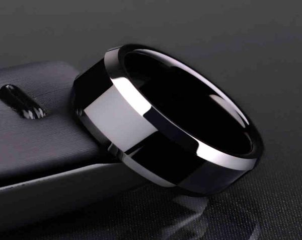 

ring men titanium black01234567891011121314152893969, Silver