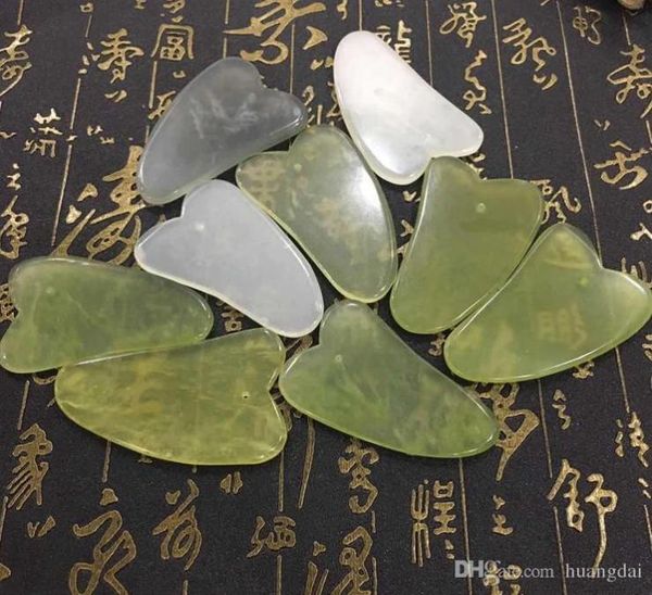 

gua sha skin facial care treatment massage jade scraping tool spa salon supplier beauty health tools 2542988