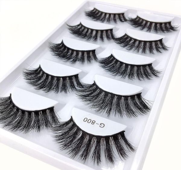 

g800 mink eyelashes 3d natural long thick big false lashes handmade g801 g802 g803 g804 g805 g8066422764