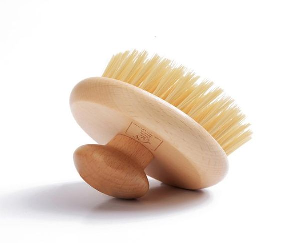 

beech round sisal body bath back dry cleaning massage brush rub mud artifact5412576
