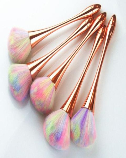 

2020new small pretty waist metal handle makeup brushes set cosmetic foundation powder blush eye shadow brush makeup tools 2 colors3530707