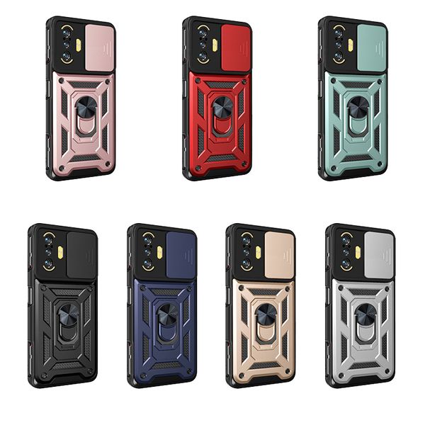 

kickstand armor shockproof phone cases for motorola g 5g pure play power stylus g62 g71 g100 g200 edge 20 30 pro slide camera cellphone case