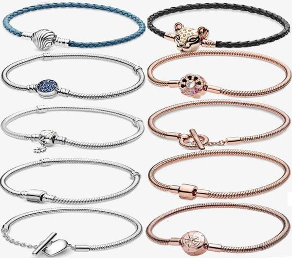 

selling natsuki 925 sterling silver bracelet rose golden color daisy flower barrel clasp chain bangle women jewelry1748375, Golden;silver