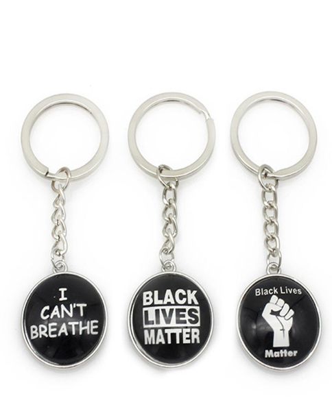 

black lives matter keychains letters keyrings pendant bag charms accessories jewelry car key rings chains holder fashion key fobs 5012624, Slivery;golden