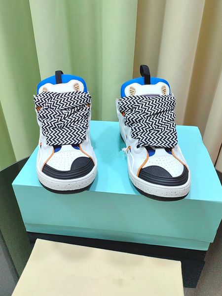 

casual shoes designer leather lace up plate-forme men fashion platform sneakers white black mens womens luxury 0623