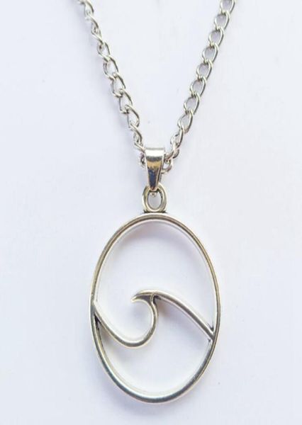 

fashion jewelry wave beach nautical surf necklace antique silver turtle charm womens mens girls jewelry diy handmade6411480