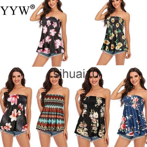 

women's t-shirt new summer beach tshirt fashion backless strapless tee shirts women elasticity casual female t shirts j230627, White
