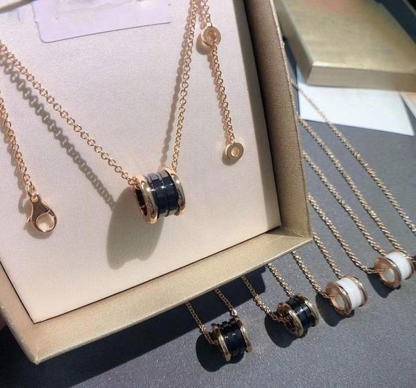 

original brand necklace fashion thin waist ceramic necklace female bulgaria spring necklace luxury jewelry christmas gift 02086509772, Silver