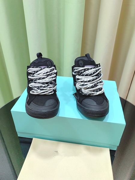 

summer charms walk loafers casual shoes men womens mental decor chic designer luxury flats slip on thick sole buckle flat heel 0623, Black