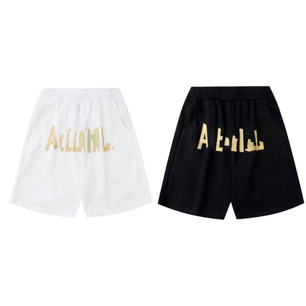 

designers shorts solid color track pant casual couples joggers street loose short for man beach pants womens hip hop streetwear size s-xl, White;black