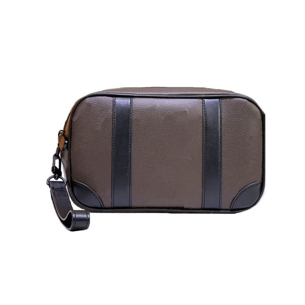 

fashionable clutch bag outdoor handbag classic letter print design square 25cm purse