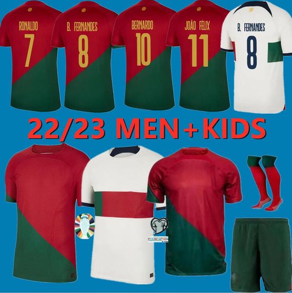 

22/23 joao felix portugal soccer jersey 2022 b.fernandes bernardo r.sanches pepe diogo j national team shirt ruben dias r.neves ronaldo andr, Black;yellow