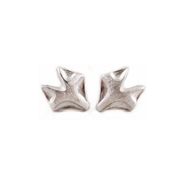 

the latest elements fox039s head stud earrings gold for women whole1726364, Golden;silver
