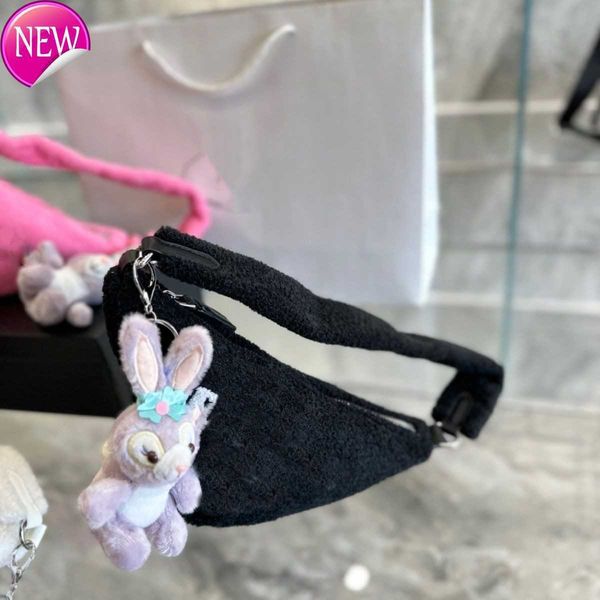 

women's brand designer handbags shoulder bags crossbody bag tote fashion casual triangle underarm super textured soft fluff shoulders b