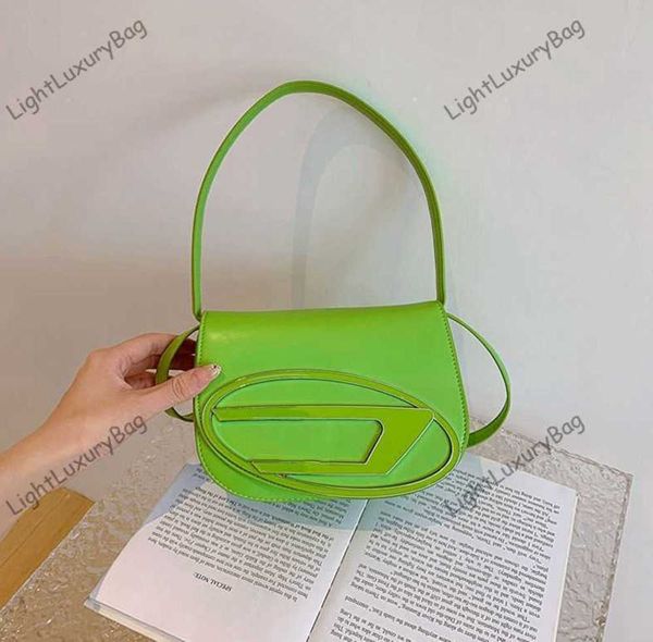 

di bags designer brand candy colors letter shoulder crossbody bag fashion subaxillary bag women leather handbags tote classic female