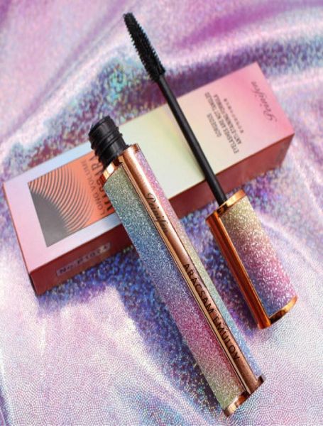 

long 4d silk fiber lash mascara natural waterproof smudgeproof thick eyelash mascara volume building mascara black retail6088932