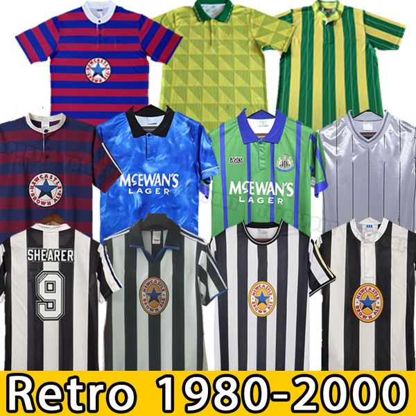 

new castle retro soccer jerseys shearer asprilla emre owen ketsbaia home football shirts vintage 00 01 04 06 05 07 83 85 88 90 91 92 93 95 9, Black;yellow