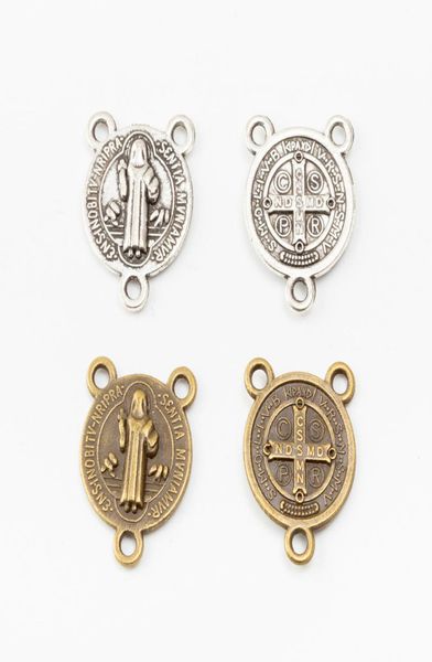 

100pcs 1814mm tibetan silver vintage religious connector charms antique bronze pendants for bracelet necklace earring diy jewelry1642501, Bronze;silver