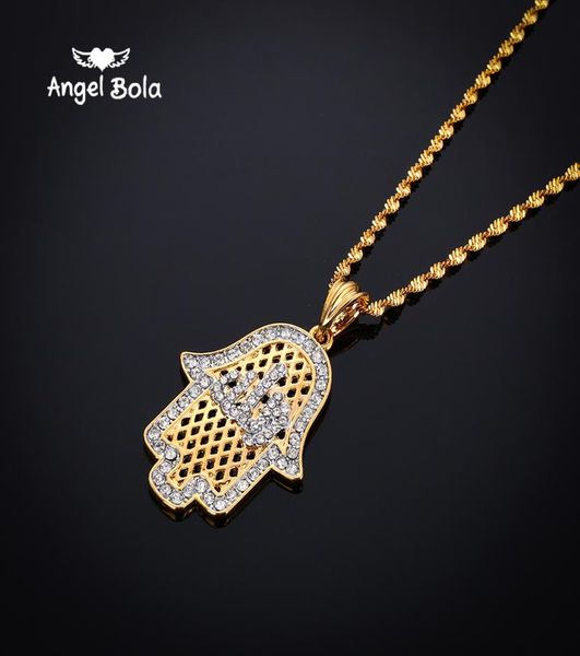 

angel bola fatima hand evil eye necklaces pendants arabic muslim9213572, Silver
