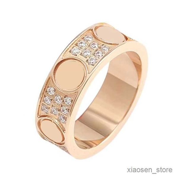 

wedding rings screw ring designer for women engagement wedding rings luxury wide version rose gold r230627, Slivery;golden