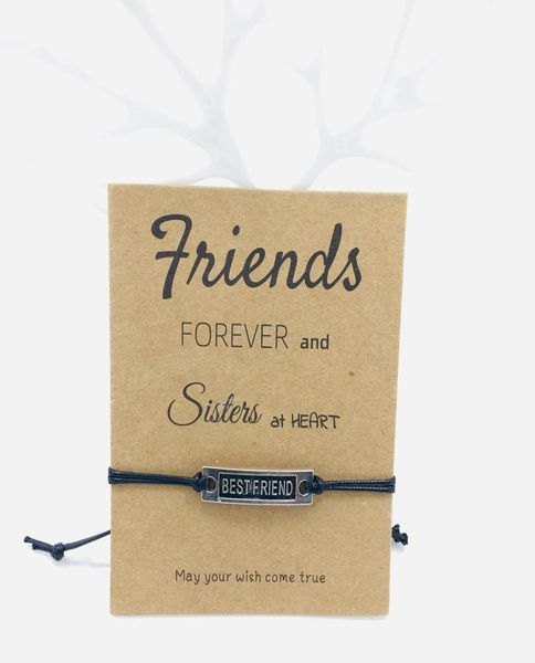 

ins charm bracelets friends bracelets for boys girls friendship bracelets handmade crafts for sister forever wish bracelet love je2849593, Golden;silver