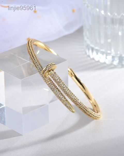 

donia jewelry luxury bangle bracelet exaggerated steel micro-inlaid from european and american fashion designers box 213np{category}, Black