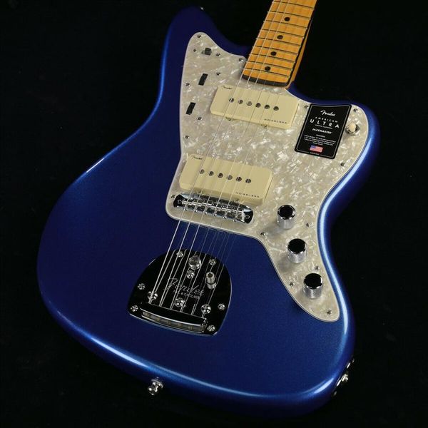 

ultra jazzmaster maple fingerboard cobra blue electric guitar2256