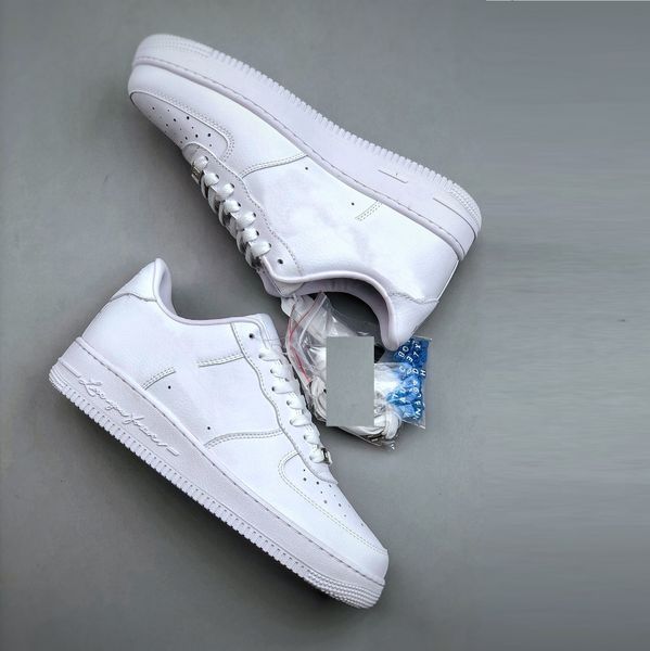 

men casual drake nocta certified lover boy leather shoes air''forces 1 white af1 low airforce high all shoes men and women fashion, Black