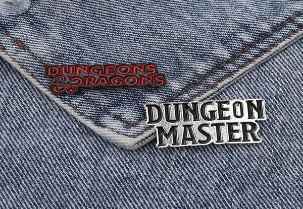 

dnd dungeon master dungeon and dragon enamel pin custom brooch bag clothes lapel pin d20 badge4949410, Gray