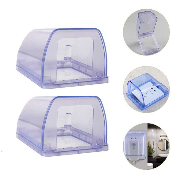 

corner edge cushions 2 pcs electrical outlets covers exterior outlet cover outdoor socket box switched witch face plate thicken 230613