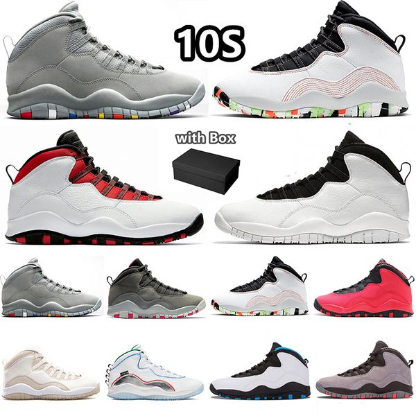 

mens 10 10s basketball shoes cool grey dark smoke ember fusion red glow i'm back orlando powder blue seattle westbrook woodland camo me