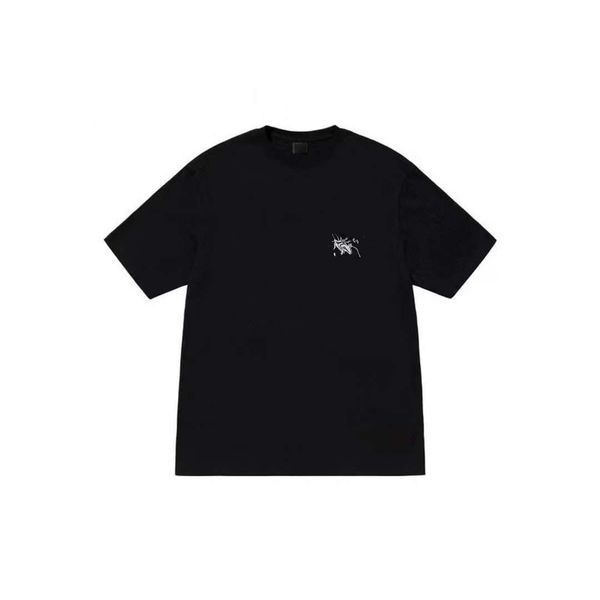 

2023 designer t shirt designer shirts clothes shirts for men designer fashion letter simple crewneck print short sleeves for men and women c, White;black