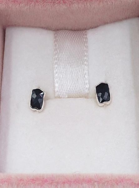 

bear jewelry 925 sterling silver earrings stud mini onix earrings in with onyx fits european style gift 9184536005508546, Golden;silver