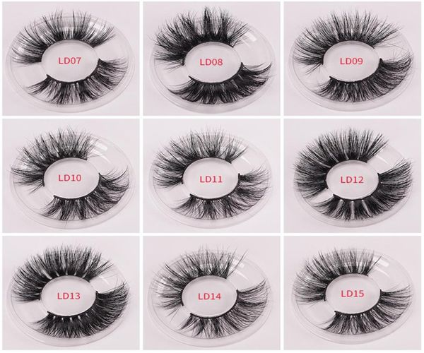 

25 mm mink eyelashes dramatic long mink lashes makeup full strip lashes 25mm false eyelashes 3d mink eyelashes reusable3803594