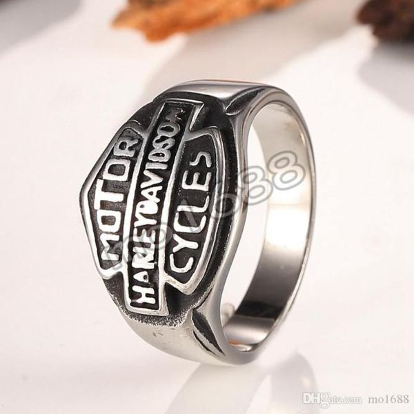 

whole motorcycle stainless steel ring davidson jewellery gift2105425, Silver