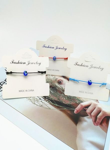 

20pcslot lucky string blue evil eye lucky red cord adjustable bracelet diy good lucky jewelry8792331, Golden;silver
