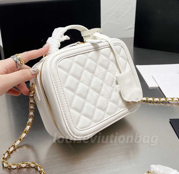 

designer bag shoulder bag luxury handbags bags channel chain bag clutch flap women check velour thread purse double letters solid hasp waist