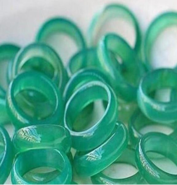 

100 natural fine jade in myanmar mix size ring 10pcs a03207794407, Silver