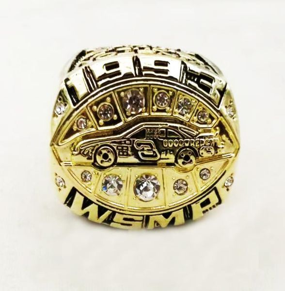 

size 615 whole men fashion jewelry 1993 nascar race championship ring alloy sports fans collection souvenirs christmas friend9726903, Golden;silver