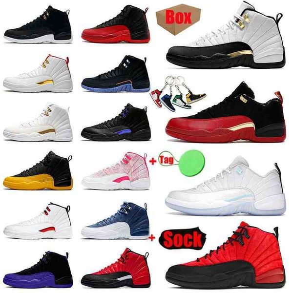 

kyrie shoe with box 12 basketball shoes jumpman 12s for mens womens royalty playoffs low easter university gold ovo xii twist flu