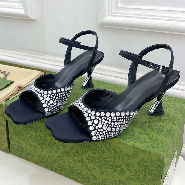 

2023 fashion summer designer slippers luxury women sandal leather flat slide lady beach flip flop casual slipper shoes with box 35-40 -568, Black