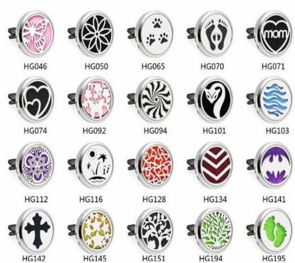 

1pcs cross tree paw star batman 30mm aroma perfume magnetic locket alloy car diffuser locket vent clip with 10pcs oil pads hg2123728, Bronze;silver