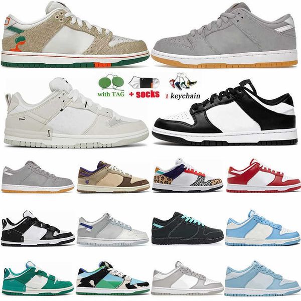 

designer men low sports shoes classic fashion white black three pink gray university blue pandaes outdoor casual running trainers sneakers w