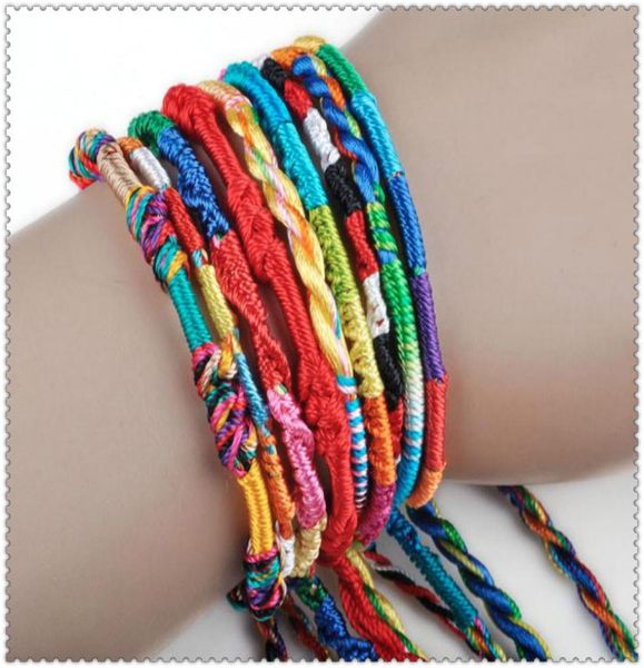 

bracelet girls colorful purple infinity bracelet handmade jewelry braid cord strand braided friendship bracelets7188401, Golden;silver