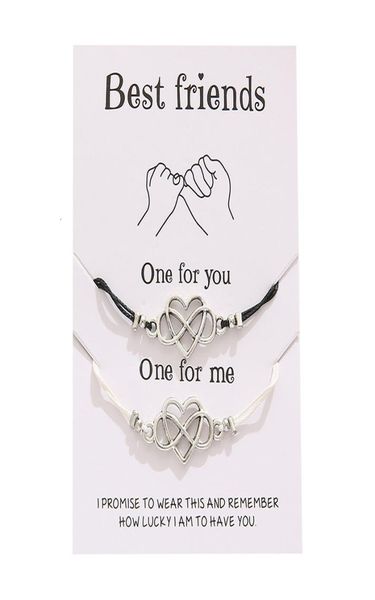 

friends friendship card bracelet concise personality love 8 word lovers bracelet ornaments6542388, Golden;silver