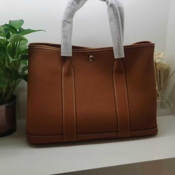 

factory wholesale designer h ormes totes handbags high order home togo layer cowhide garden bag 30 tote capacity leather commuting laphave l