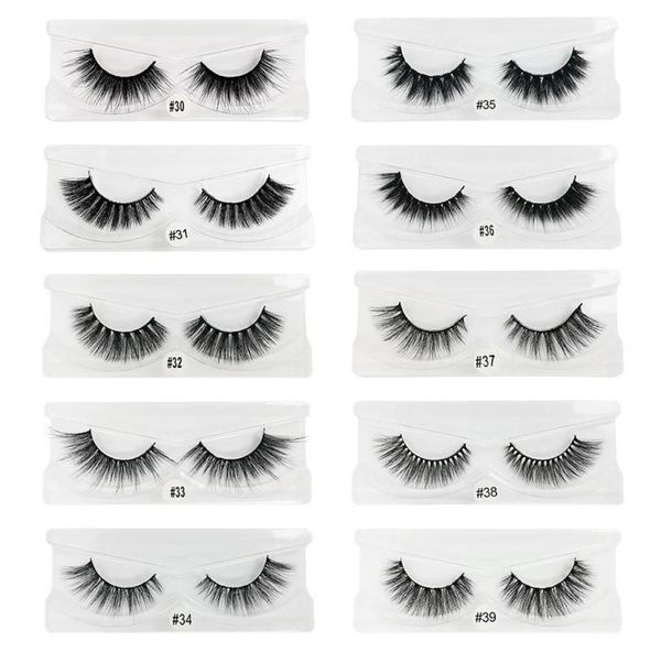 

3d mink false eyelashes natural thick eyelashes 1pack whole08423716